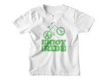 Load image into Gallery viewer, Enjoy the Ride Celebrating Earth Day - Short Sleeve Shirt - Driftless Threads
