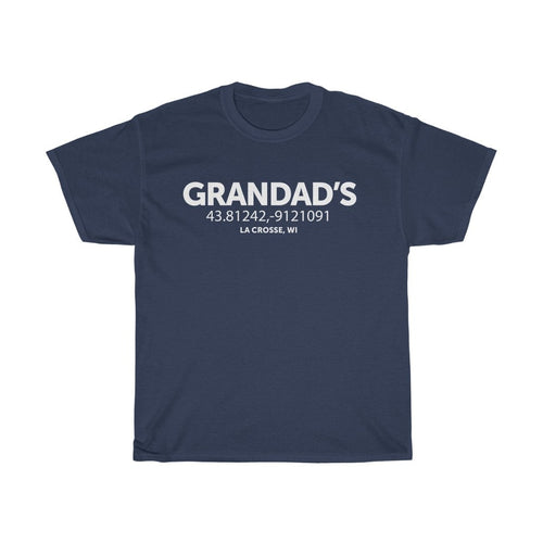 Favorite Places Grandad's Unisex Heavy Cotton Tee - Driftless Threads