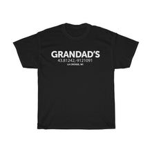 Load image into Gallery viewer, Favorite Places Grandad&#39;s Unisex Heavy Cotton Tee - Driftless Threads
