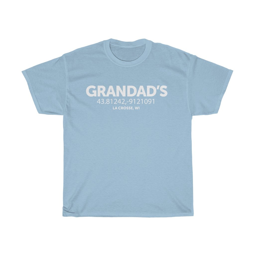 Favorite Places Grandad's Unisex Heavy Cotton Tee - Driftless Threads