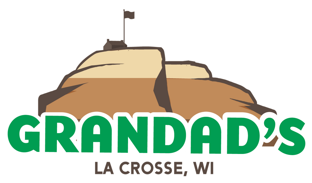 Grandad's Bluff- favorite places sticker - Driftless Threads