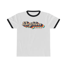 Load image into Gallery viewer, Retro Driftless Unisex Ringer Tee - Driftless Threads
