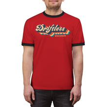 Load image into Gallery viewer, Retro Driftless Unisex Ringer Tee - Driftless Threads
