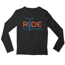 Load image into Gallery viewer, Ride the Driftless Long Sleeve T-shirt - Driftless Threads
